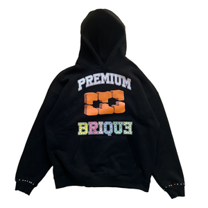 PULL A CAPUCHE BRIQUE PREMIUM