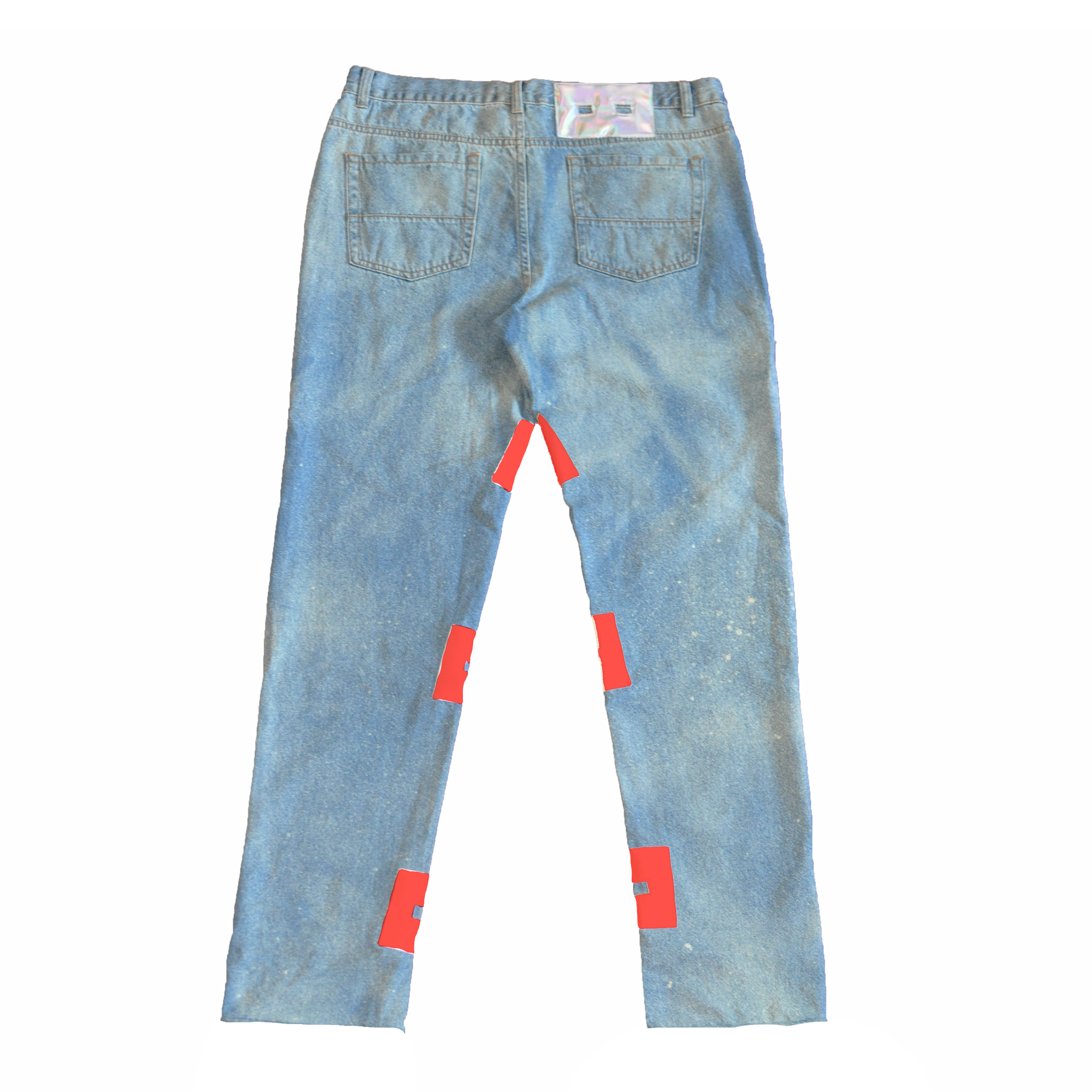 Jeans 13lassique  - BLEU/ROUGE
