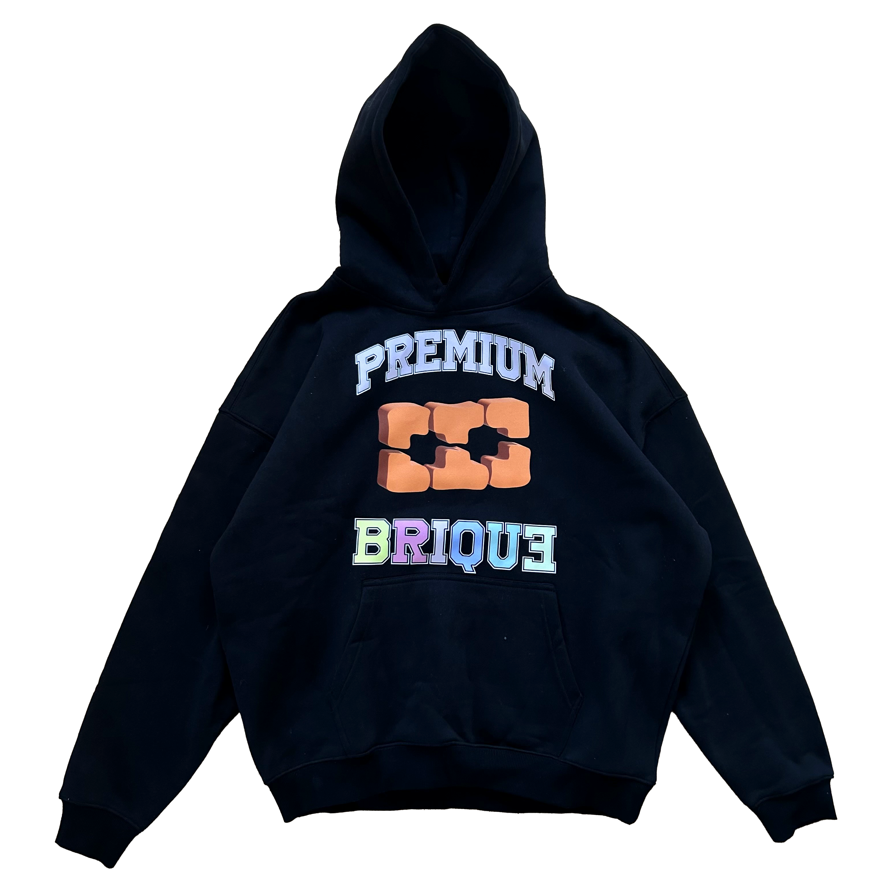 PULL A CAPUCHE BRIQUE PREMIUM