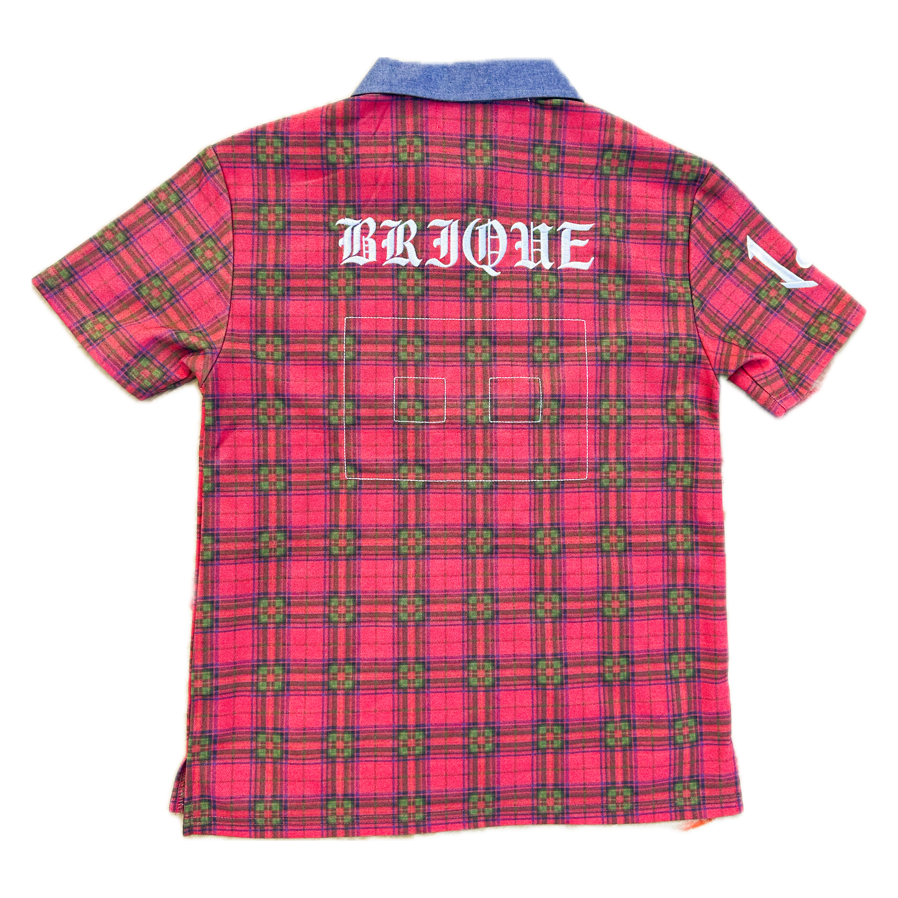 BRICK TARTAN POLO