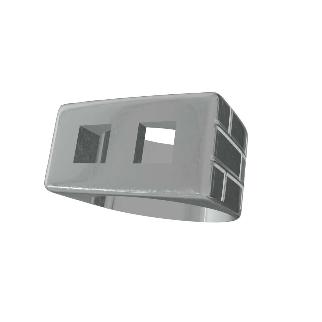 Bague Brique