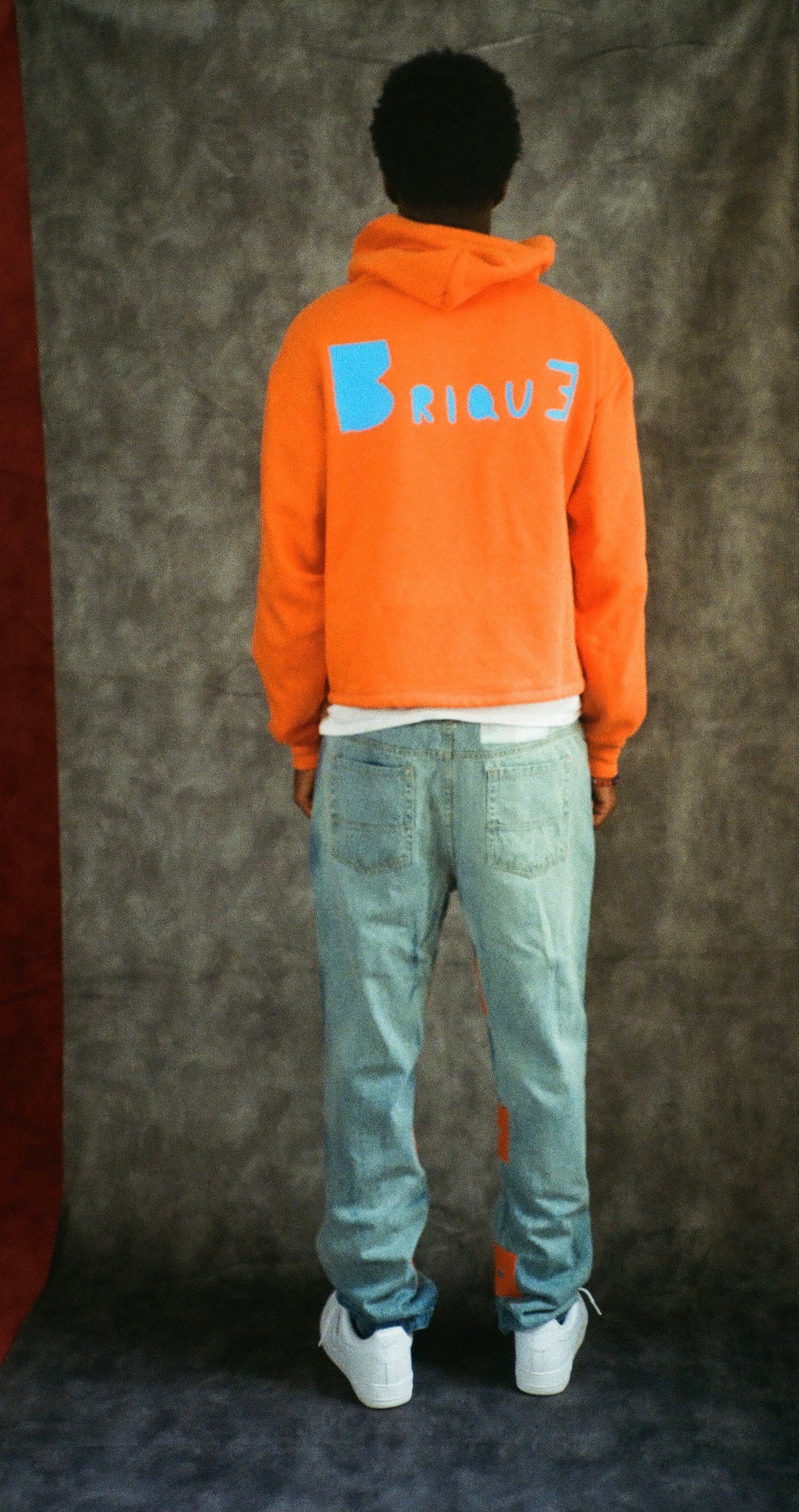 13lassique jeans - BLUE/ORANGE