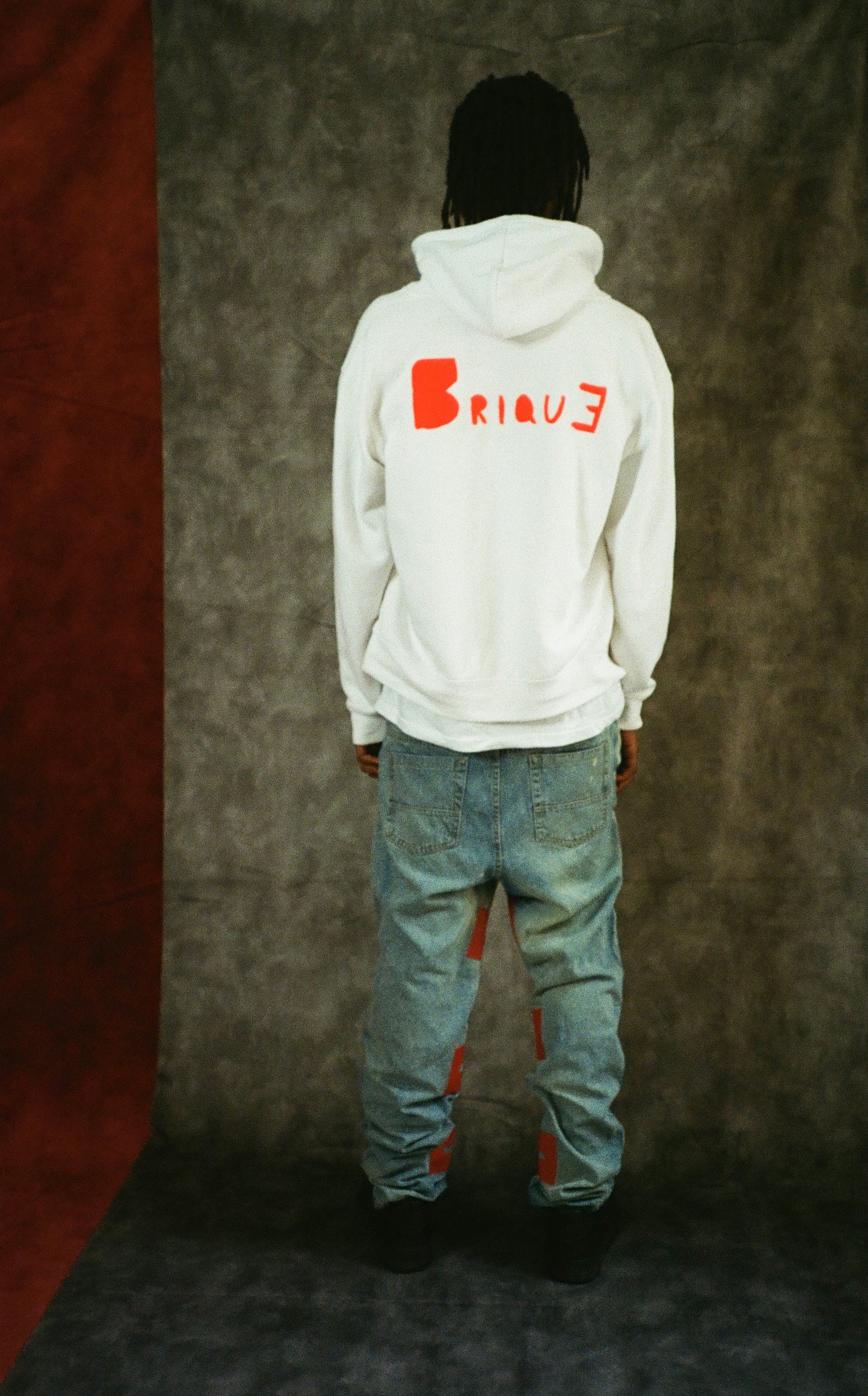 Jeans 13lassique  - BLEU/ROUGE