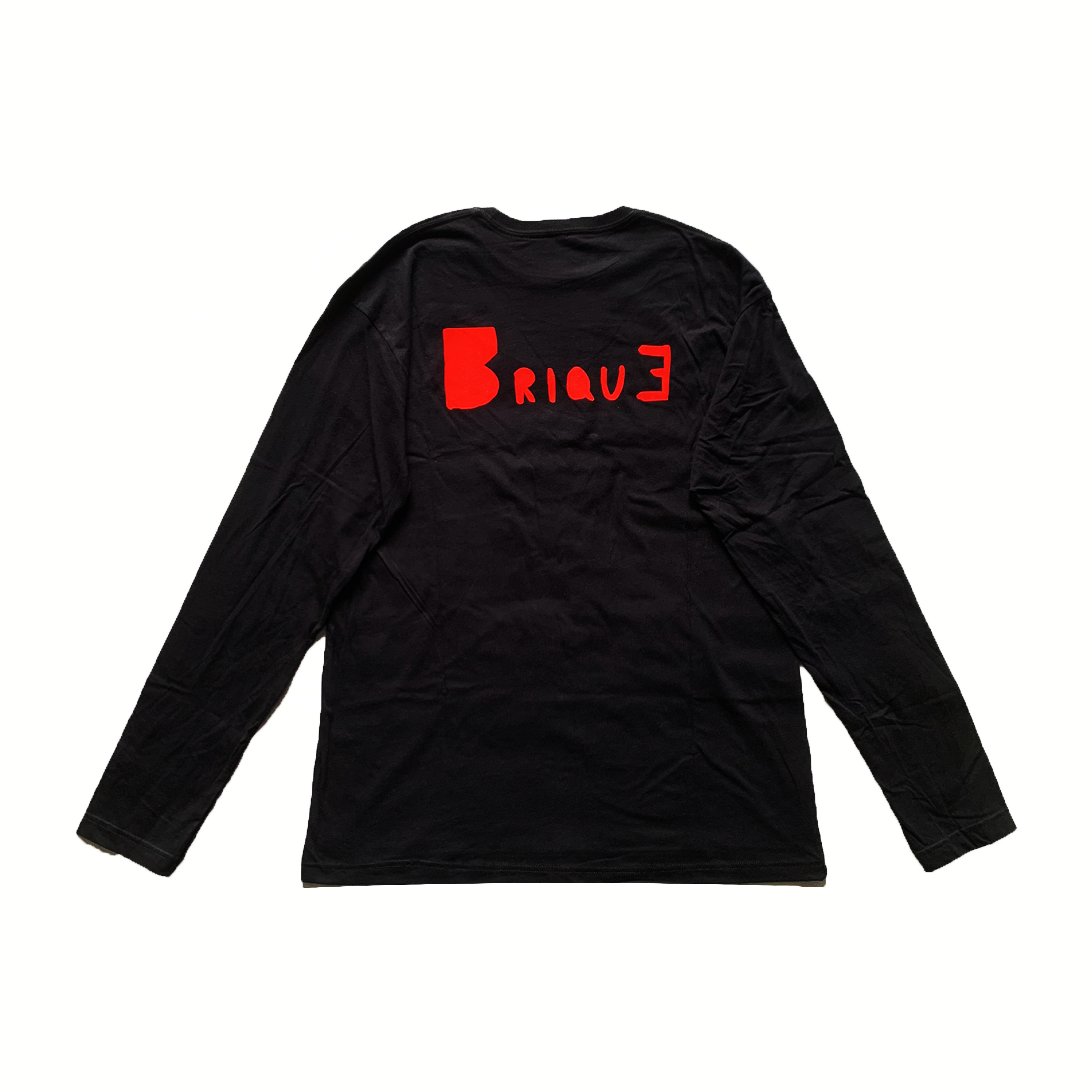 Longue Manche "Brique Par Brique" NOIR