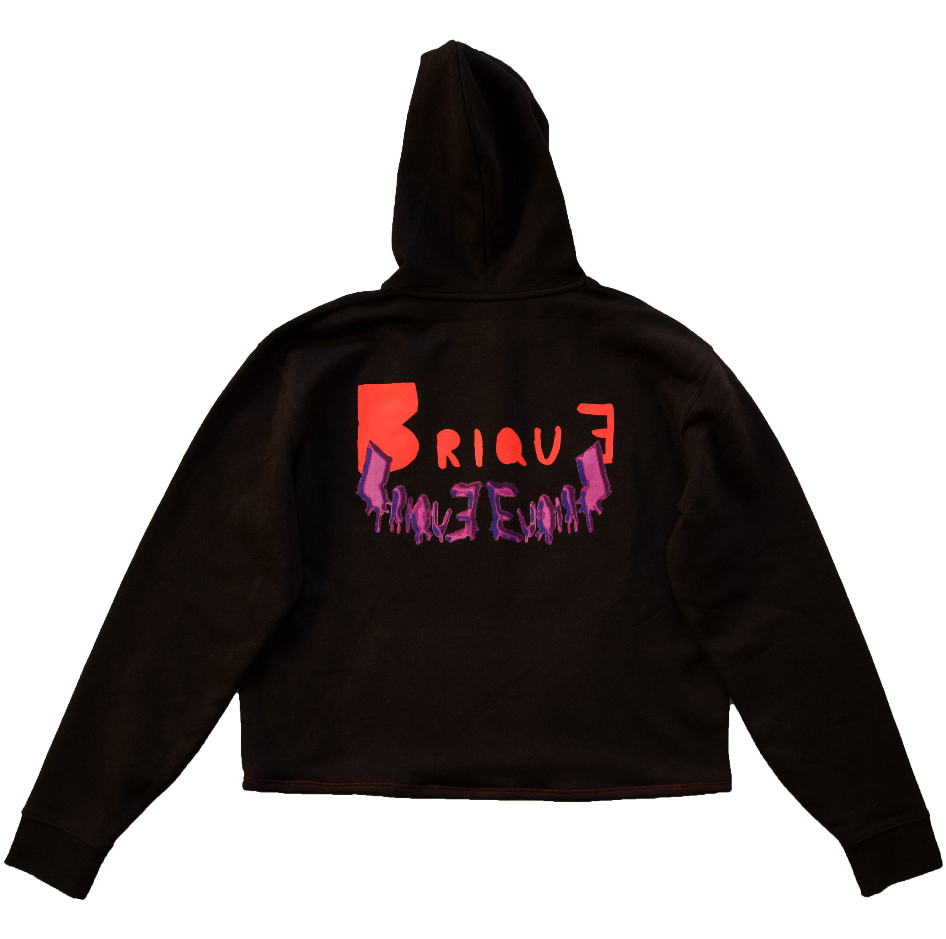 Pull à capuche "Brique 3D"