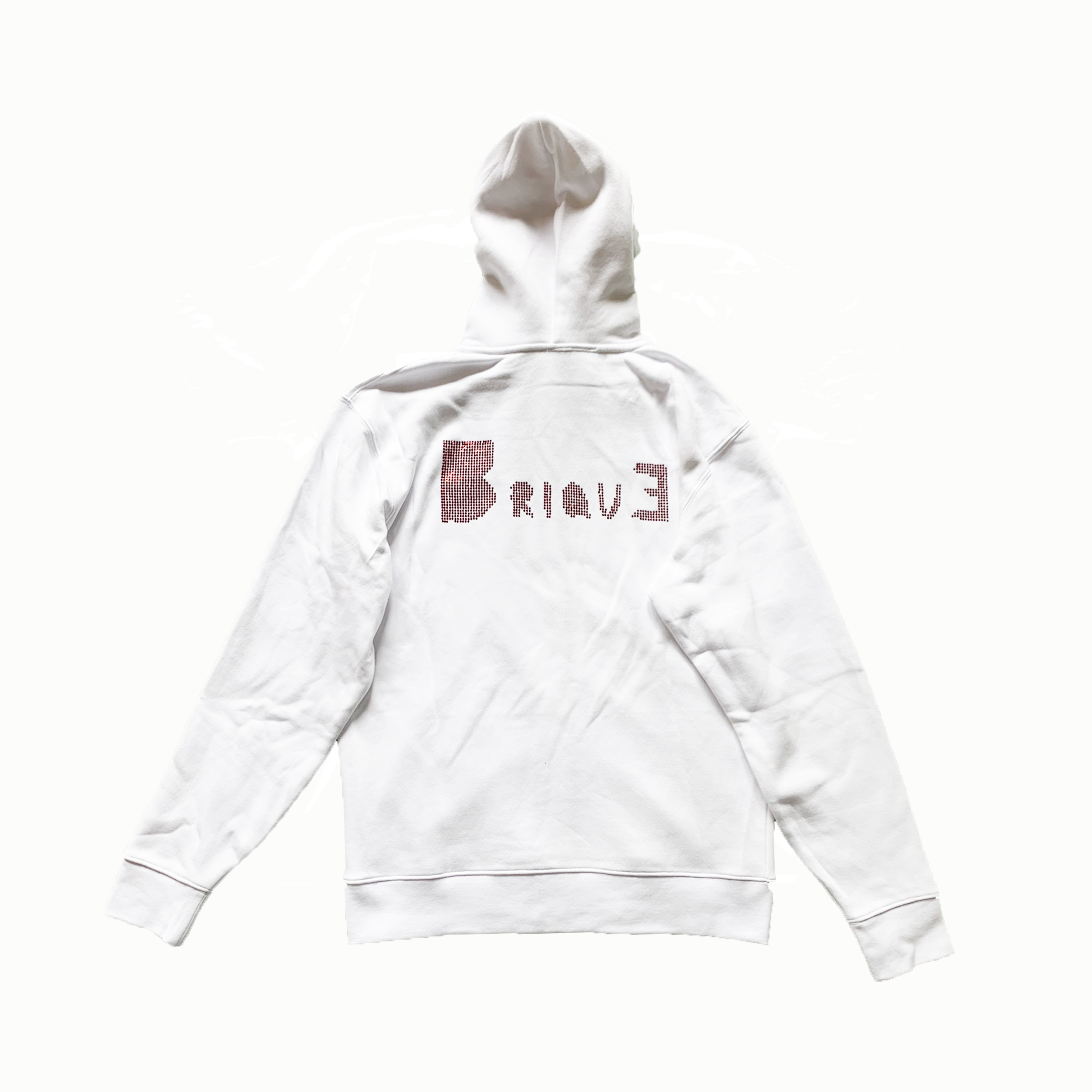 Gilet à capuche à strass