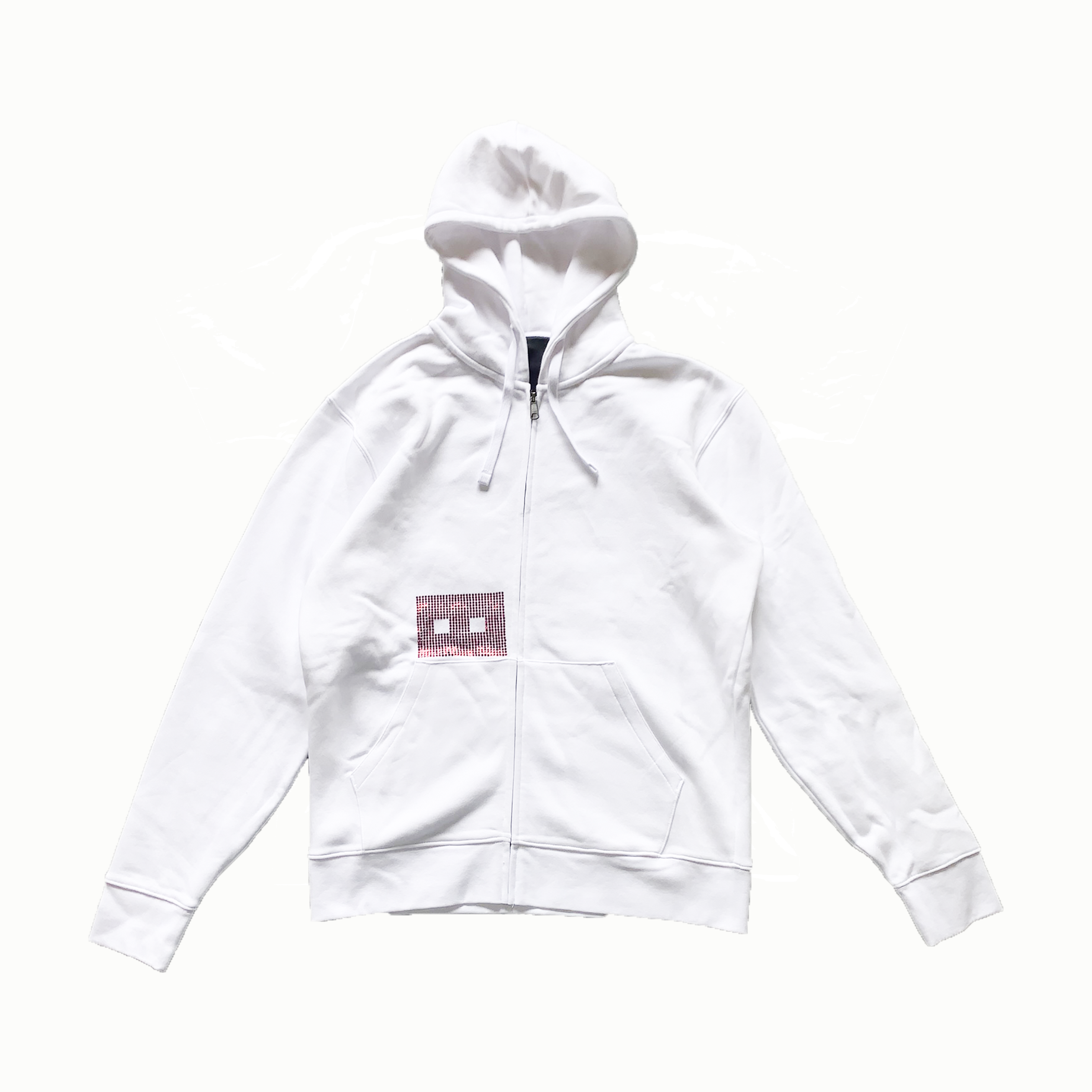 Gilet à capuche à strass