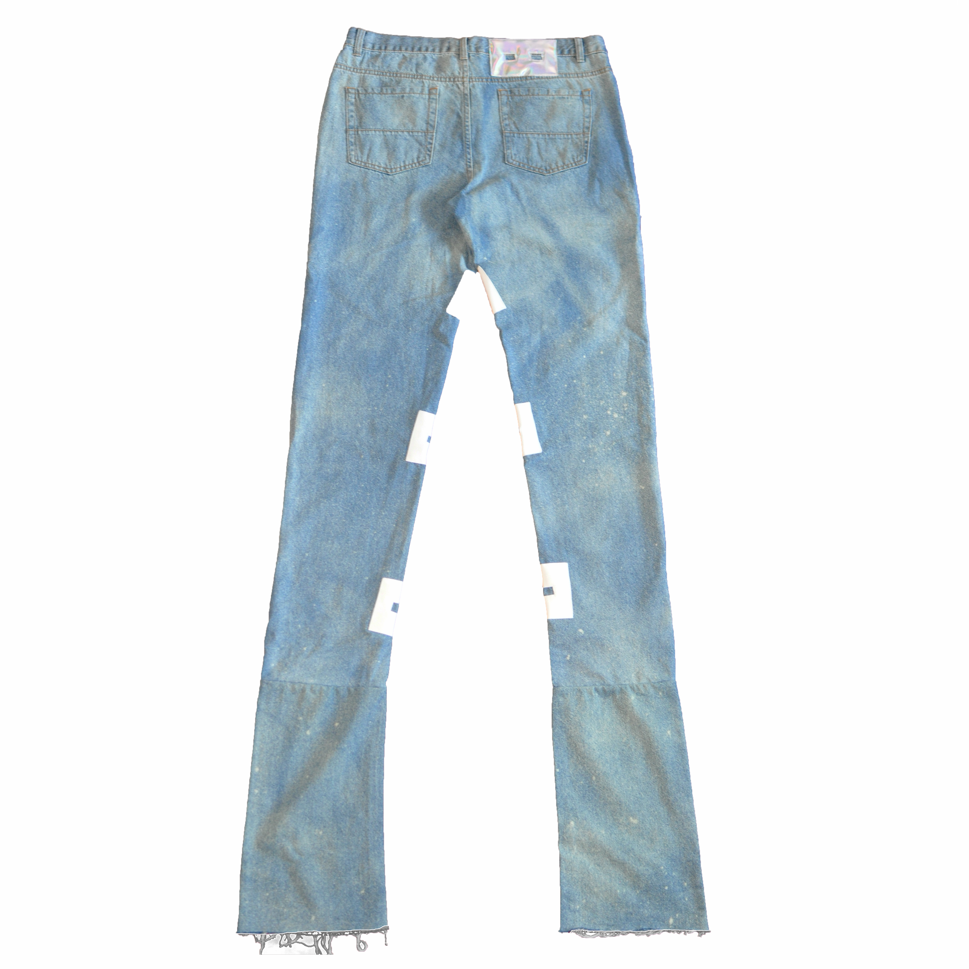 Jeans 13lassique stacked - BLEU/BLANC